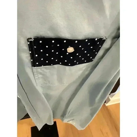 WESC Superlative conspiracy Men's Dress Shirt Large28 - Picture 3 of 4